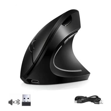Imagem de 5X Mouse Sem Fio Bluetooth Recarregável Gamer Ergonômico 2.