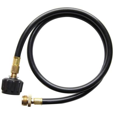 Imagem de Mangueira para Churrasqueira a Gás, Adaptador LP, CUISINART QG 012B, Preto