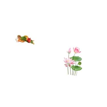 Imagem de Fenteer Escultura de Resina Joseph Figura Decorativa para Mesa Prateleira Escritório Carro Combinado com Arte de Parede Retrô Adesivo de PVC para Sala de Esta