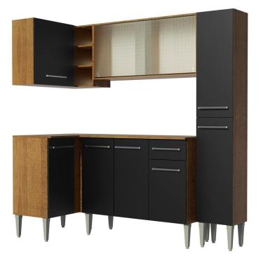 Imagem de Cozinha Completa de Canto Emilly Face Madesa