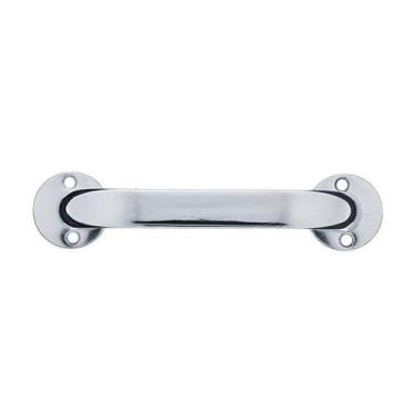 Imagem de Puxador Alça Simples para Porta de Passagem Classic 100mm Cromado Uniã