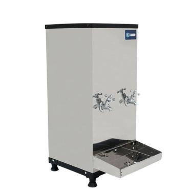 Imagem de Bebedouro Industrial Bancada 25L Inox 2 Torneiras Knox Kx02B
