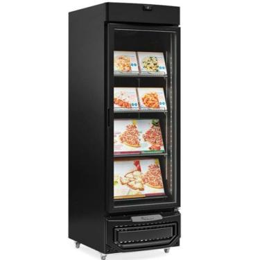 Imagem de Expositor Vertical Com Porta De Vidro Gfa57lb Gelopar Expositor All Back 572 Litros 220v