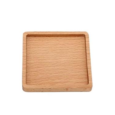 Imagem de Tigela de frutas, conjunto de prato de jantar redondo de faia bandeja de sobremesa redonda rack de armazenamento de frutas secas para decoração de casa pratos de jantar