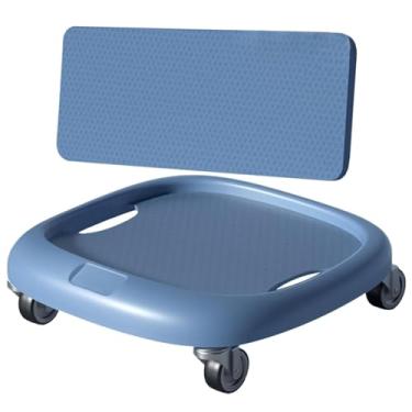 Imagem de Rodas de rolo de exercício - Placa de exercício AB rotativa de 360 graus com tapete - Equipamento de fitness, treinador de força de cintura para mulheres