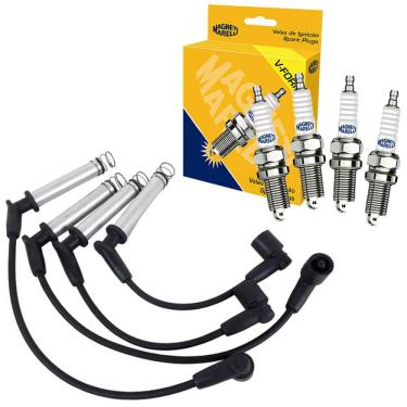 Imagem de Kit Vela e Cabo Vela Ignição Fiat Palio Magnet Marelli