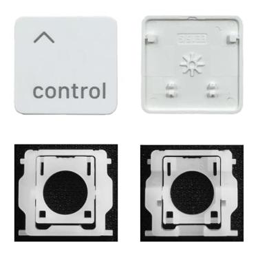 Imagem de GRMTRV Dobradiça individual de substituição para teclado Magic A2438 A2439 A2449 A2450 A3118 A3203 2021-2024 ano (controle)