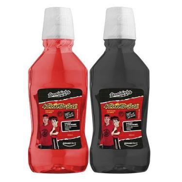 Imagem de Enxaguante Bucal Infantil Enaldinho Powerdent 250ml Tutti Frutti com M