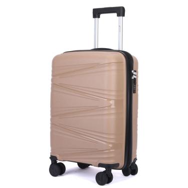 Imagem de Mala de Bordo 10kg Viagem Zíper Expansível em Polipropileno Rodinhas 360º - Bocaiúva - Cruzeiro