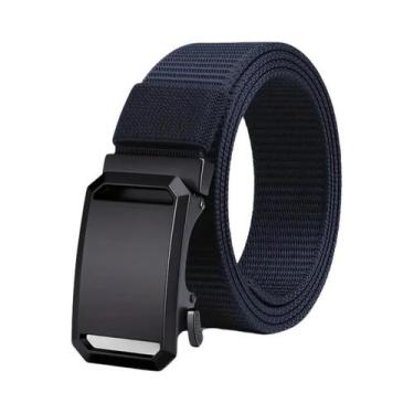Imagem de Cinto Tático Masculino Esportivo Com Fivela Automática Sem Dentes Em L