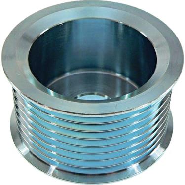 Imagem de DB Electrical Polia 208-24009 compatível com/substituição para Arrowhead ABO5032, Bosch 6004MT0002, 6-004-MT0-002, F00M991165, F-00M-991-165 5.7 cm Groove OD, 1.7 cm ID, 8 ranhuras, 2,8 cm. Recesso de