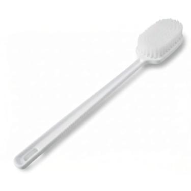 Imagem de Escova De Banho Macia Cabo Longo 40cm De Plástico Para Lavar As Costas Indicada Para Idosos Ou Pessoas Com Mobilidade Reduzida
