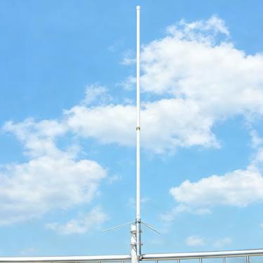 Imagem de HYSHIKRA Antena de Fibra de Vidro GMRS, 462-467MHz, 200Watt UHF, 1,7m, Conector UHF-Fêmea (So239), para Rádio Móvel Motorola Icom Kenwood Midland Yaesu