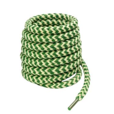 Imagem de 1 Par Cadarço Roliço Algodão Poliéster 120cm Confecção - Cordões Nova 