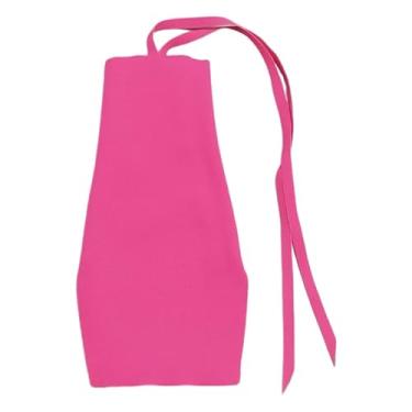 Imagem de Almencla Vestido feminino em escala 1:6, vestido para mini boneca, elegante saia curta estilo cheongsam, roupa casual para figura de ação de 30 cm, Rosa Vermelha