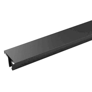 Imagem de Perfil Arandela Para Fita De Led Nordecor 70mm Preto - 3 Metros