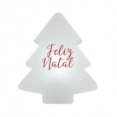 Imagem de Luminária árvore Natalina Merry Christmas Branca