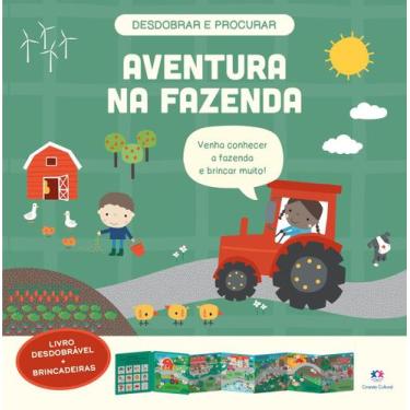 Imagem de Livro - Aventura na fazenda - Livro desdobrável + brincadeiras