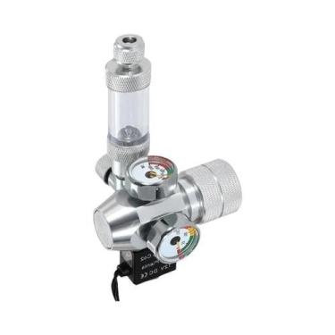 Imagem de Válvula Reguladora De CO2 De Alta Pressão Para Aquário AC100-240V Com 