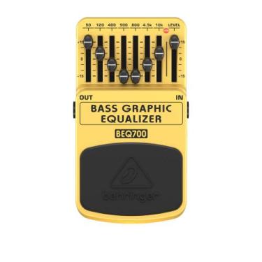 Imagem de Pedal Equalizador Gráfico Para Contrabaixo BEQ700 - BEHRINGER