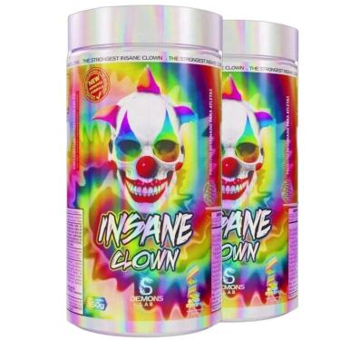 Imagem de Kit 2x Pre Treino Insane Clown Sour Strips 350g - Demons Lab-Unissex