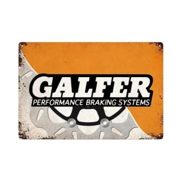 Imagem de Placa De Metal Vintage De Peças De Carro Para Decoração De Parede De G