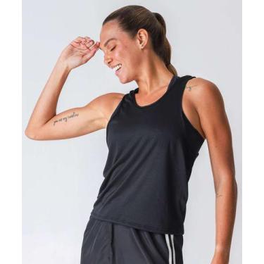 Imagem de Blusa Regata Feminina Fitness Dry Fit Marisa Preto-20069, Preto, M