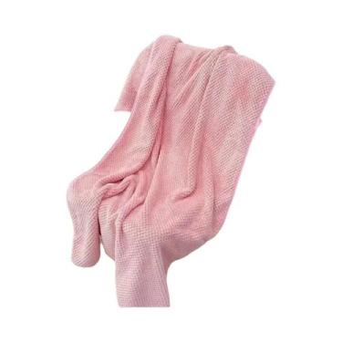 Imagem de Toalha De Banho De Veludo Coral Macio Para Bebês, Secagem Rápida, 69x1