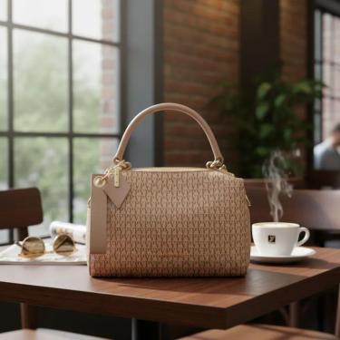 Imagem de Bolsa feminina baú Prime Pavão de Ouro-Feminino