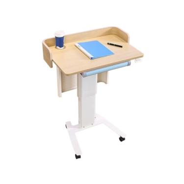 Imagem de Púlpito de treinamento de laboratório móvel ajustável para sala de aula escolar