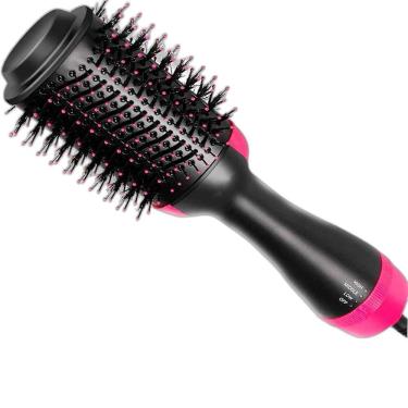 Imagem de Escova Secadora Soft Cor Preto E Rosa