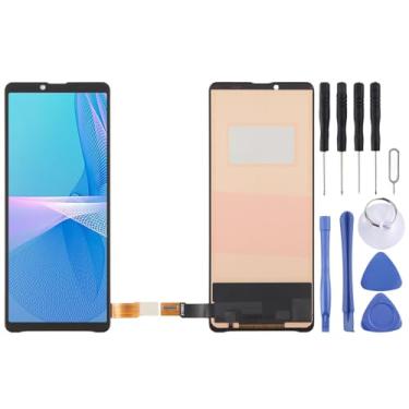 Imagem de Hiregolish Peças de reparo de tela LCD de celular para Sony Xperia 10 III TFT LCD com digitalizador conjunto completo com kits de reparo
