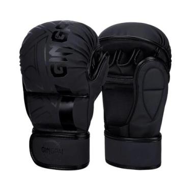 Imagem de Luvas De Boxe MMA Para Homens E Mulheres, Meio Dedo, Reforçadas Para T