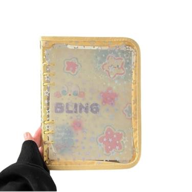 Imagem de A5 Star Capa transparente para fichário, capa de álbum de fotos, fichário para álbum de fotos, livro de coleção de cartões de foto (estilo K)