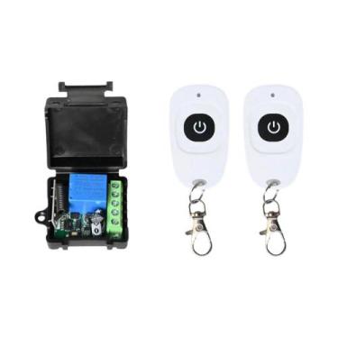 Imagem de Módulo Receptor De Relé RF Com Controle Remoto Sem Fio 1CH ON/OFF Para