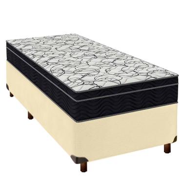 Imagem de Cama Box Begetiza + Colchão Solteiro Airtech 150 Ortobom
