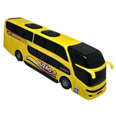 Imagem de Onibus Buzão 2 Andares Grande 25cm - Carrinho Brinquedo Brinquedo Infa