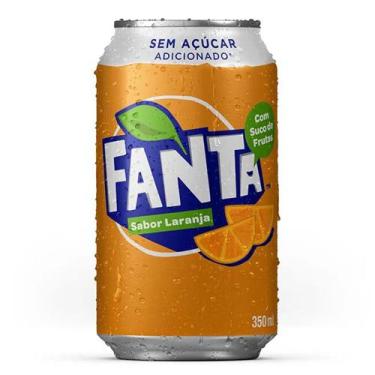 Imagem de Refrigerante sabor Laranja Zero Fanta - 350ml