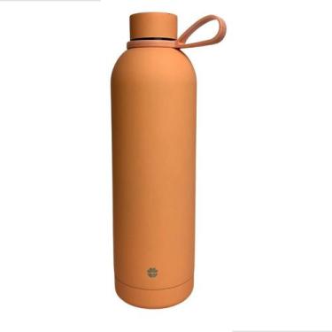 Imagem de Garrafa Termica Moderna 750Ml Inox Aço Cor Coral - Tavolo
