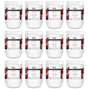 Imagem de Kit 12 Potes Creme Massagem Dagua Natural Pimenta Negra 650g Redutor M