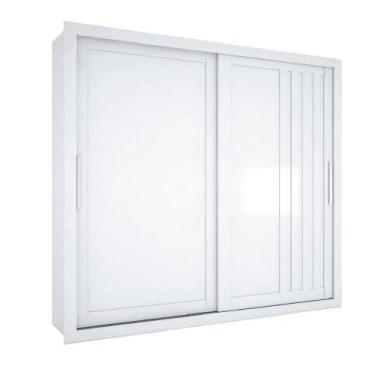 Imagem de Guarda Roupas Casal Ripado 2 Portas de Correr 4 Gavetas Vitta - PB ZAN