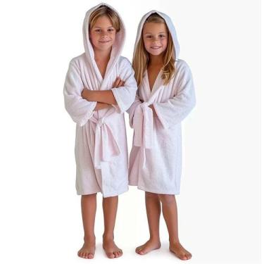 Imagem de Roupão Infantil Com Capuz Soft Extra Macio Unissex - Bell Enxovais, Br