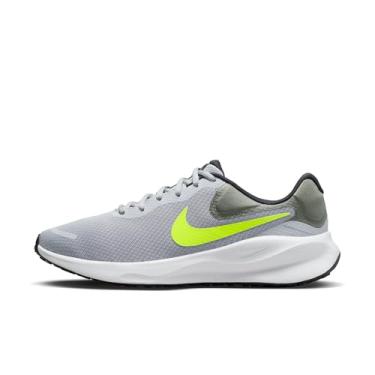 Imagem de NIKE Revolution 7, Sapatilhas de corrida para homem, Wolf Grey Volt Smoke Grey Black, 43 BR