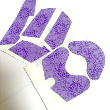 Imagem de Fita antiderrapante para mouse compatível com Logitech Logitech G304 G305 G102 G203 mouse para jogos (roxo)