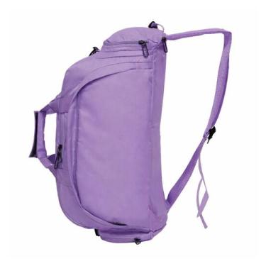 Imagem de Mochila Bolsa Academia 3 em 1 Multifuncional Fitness Lilás - T60