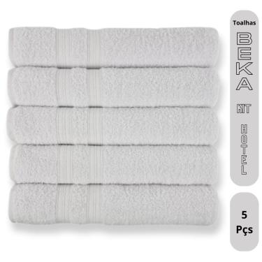 Imagem de Kit 5 Toalhas de Banho Itália Soft Beka 100% Algodão 430g-m2 Super Grossa Felpuda Macia...