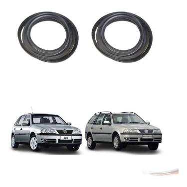 Imagem de Par de Borrachas de Porta Automotiva Modelo F103 para Gol G2 G3 G4 e Parati G2 G3 G4 Un...