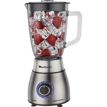 Imagem de Liquidificador Molimix Turbo Prime MLV-1200 1200W - 220V, Prata, 220V