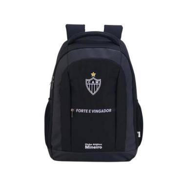 Imagem de Mochila Costas Atlético Mineiro Esportiva 18 Galo Escolar - Xeryus, Pr
