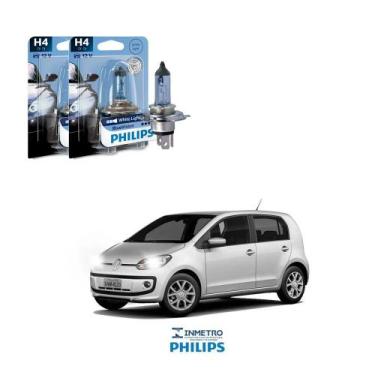 Imagem de Lâmpadas Farol Volkswagen Up! Philips H4 BlueVision